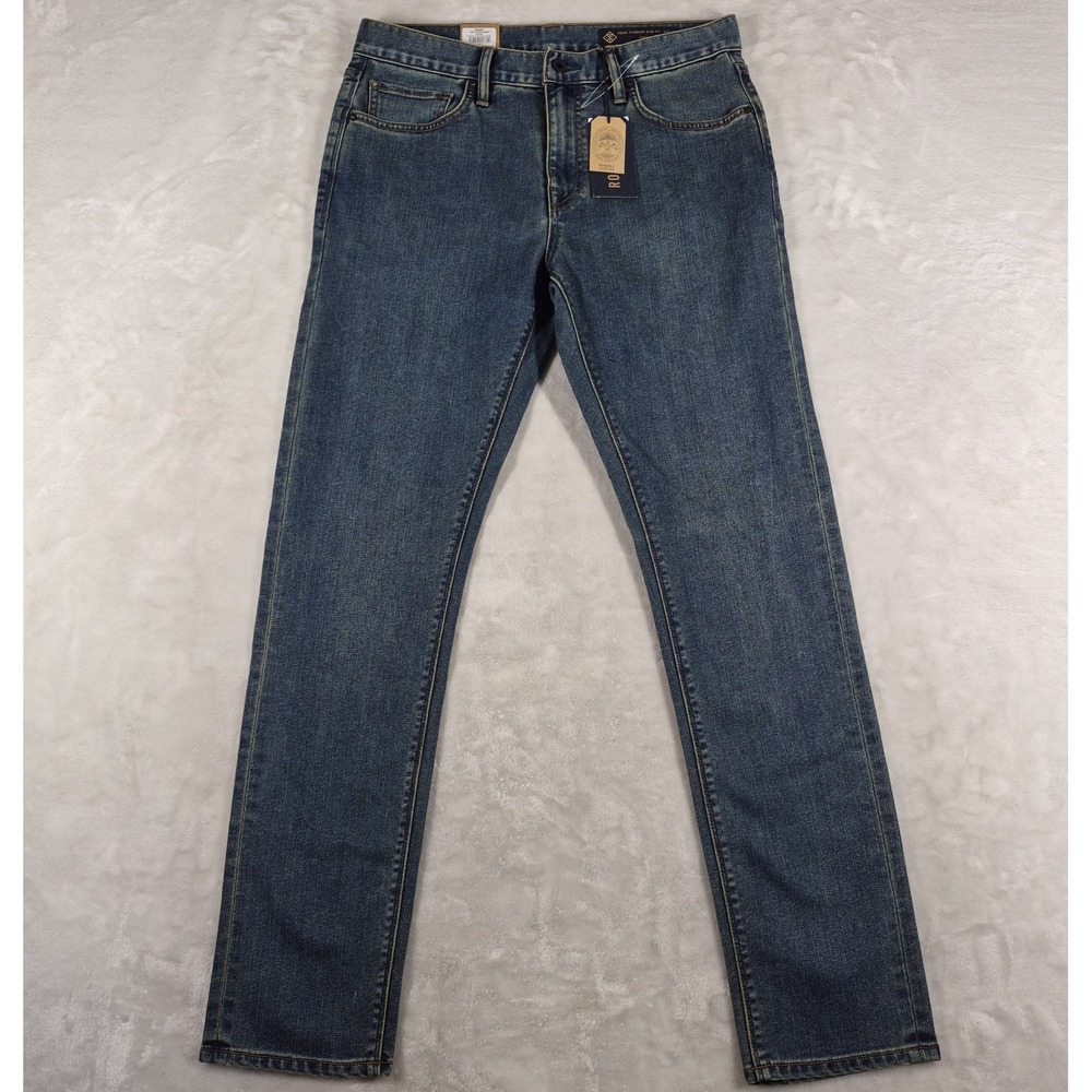 Roark HWY 133 Jeans Men's 32x32 Blue Denim Standard Slim Fit Casual Comfort NWT